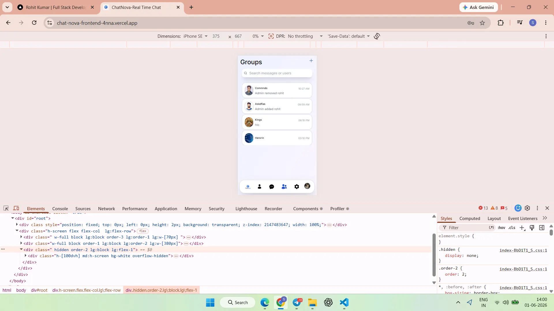CHATNOVA Screenshot 2