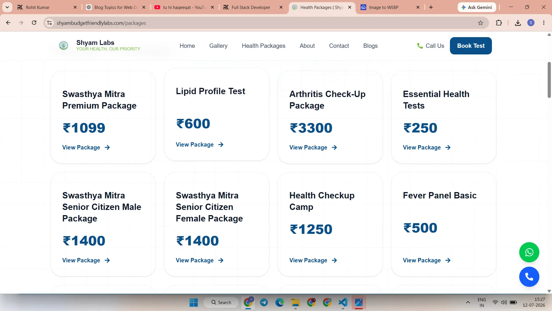 SHYAM BUDGET FRIENDLY LABS Screenshot 2